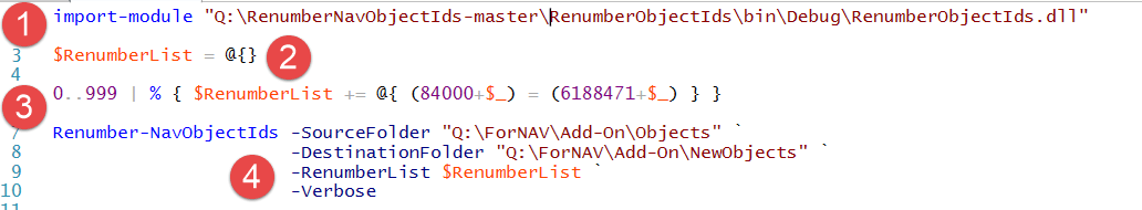 PowerShellRenumber