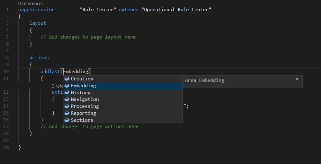 Extending Role Centers